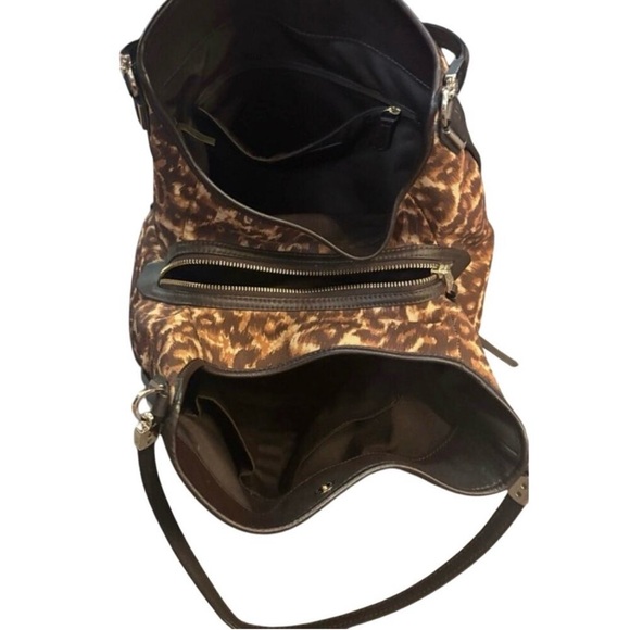 Coach Madison Ocelot Phoebe Shoulder Bag – Brown Leopard Print | EUC - Picture 10 of 12